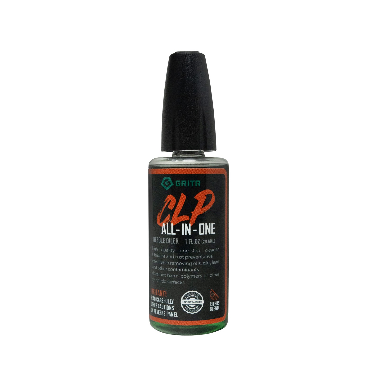 GRITR All-in-One Citrus Blend Gun CLP Needle Oiler 1 fl oz