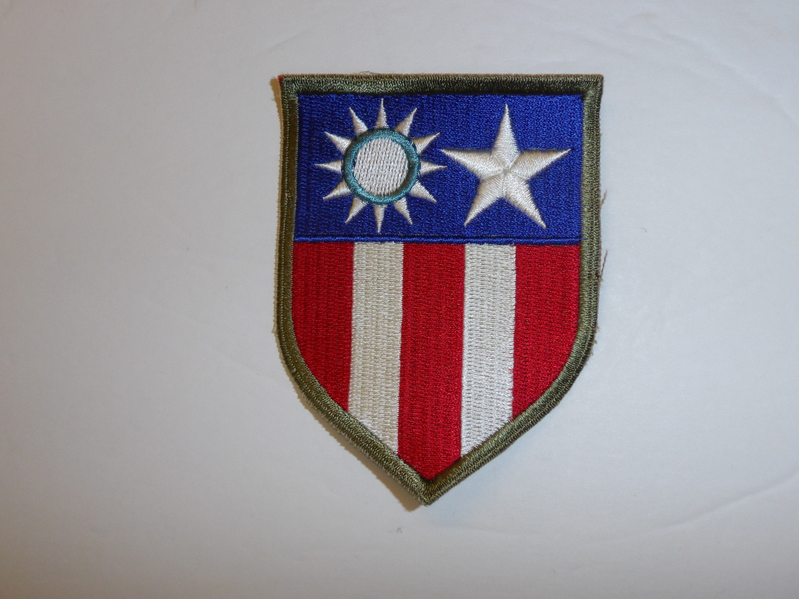 b0884 WW2 US Army CBI China Burma India Theater shoulder patch R4C