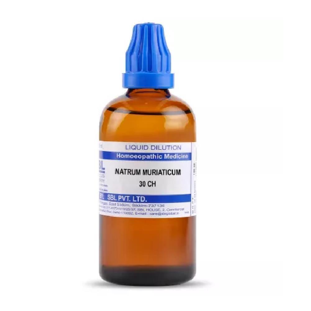SBL Homeopathic Natrum Muriaticum (30 ML / 100 ML) (Select Potency)