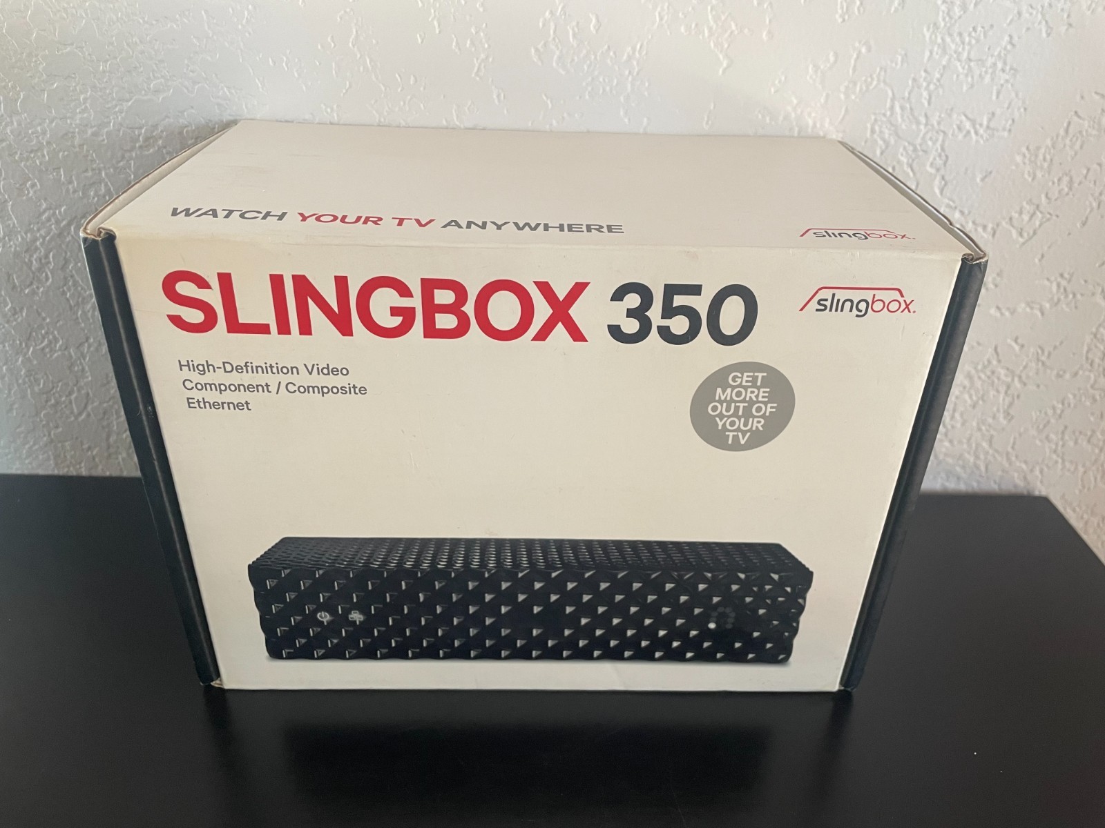 SlingBox 350 - SB350 - Black 1920x1080 Digital HD Media Streamer NEW