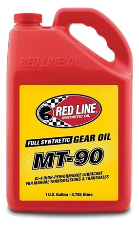 Red Line Oil MT-90 75W90 Manual Transmission Gear Oil GL-4 1 Gallon - Case of 4