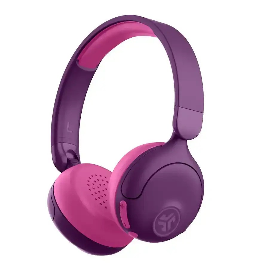 JLab JBuddies Folding Kids Wired Headphones Toddler Pink/Purple New Sealed