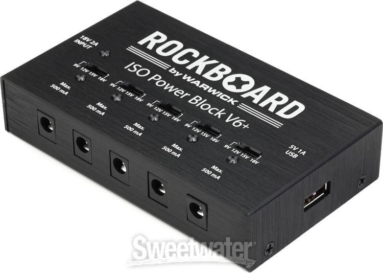 RockBoard by Warwick Iso Power Block V6+ Multi-power Supply