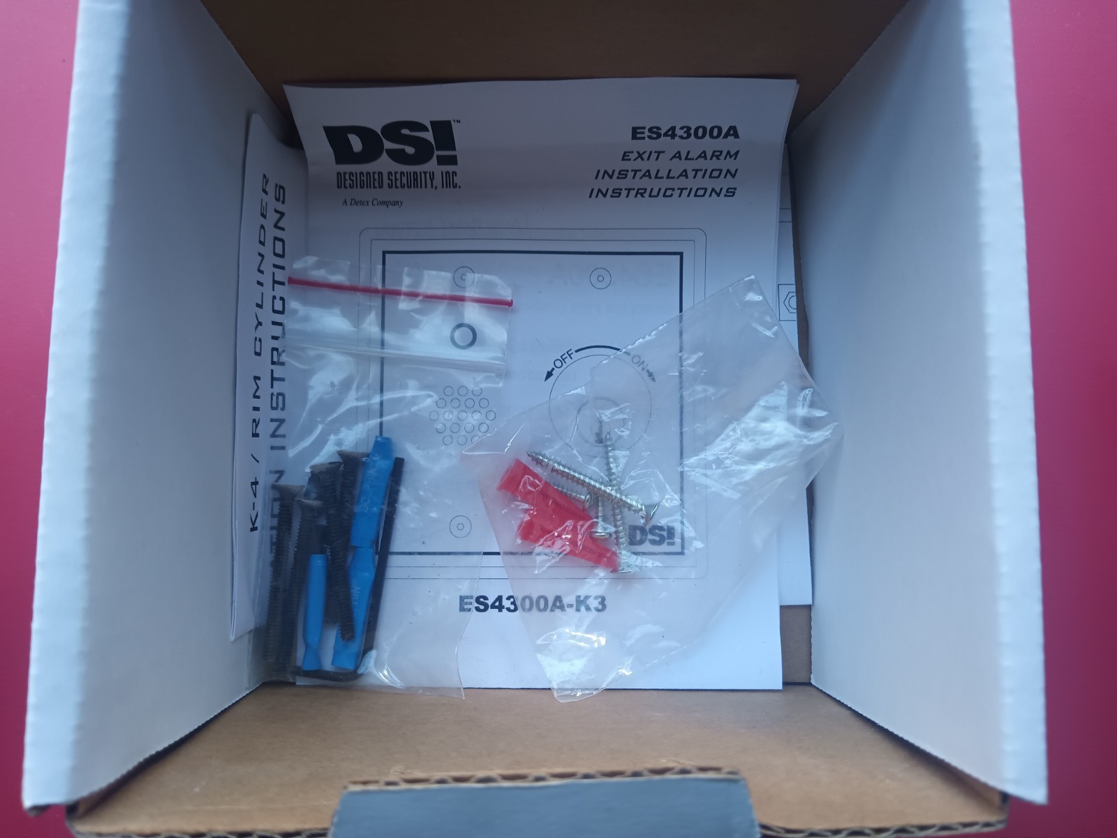NEW IN BOX DSI ES4300A-K4-T1 EXIT ALARM