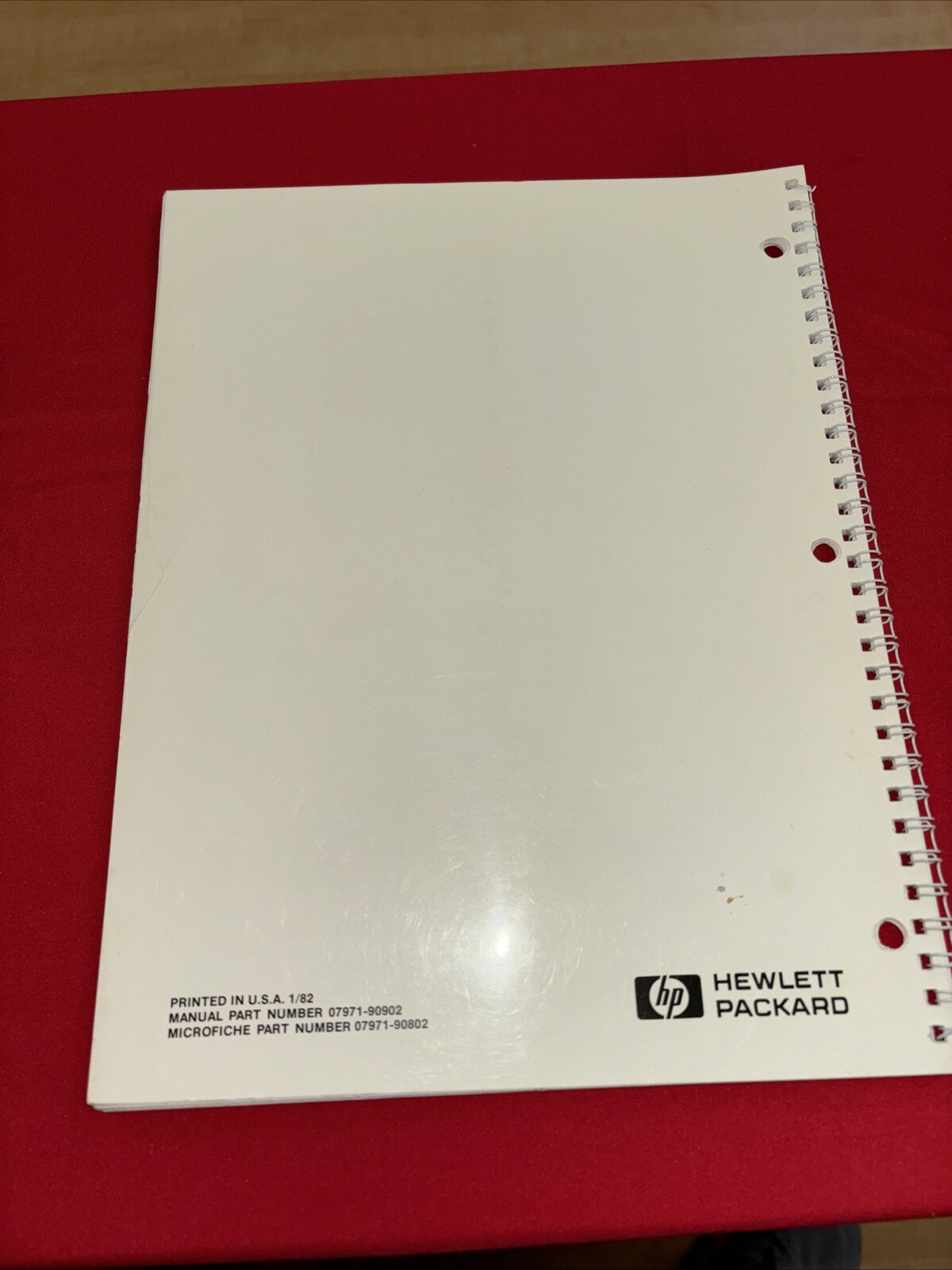 Hp 7971A Magnetic Tape Manual