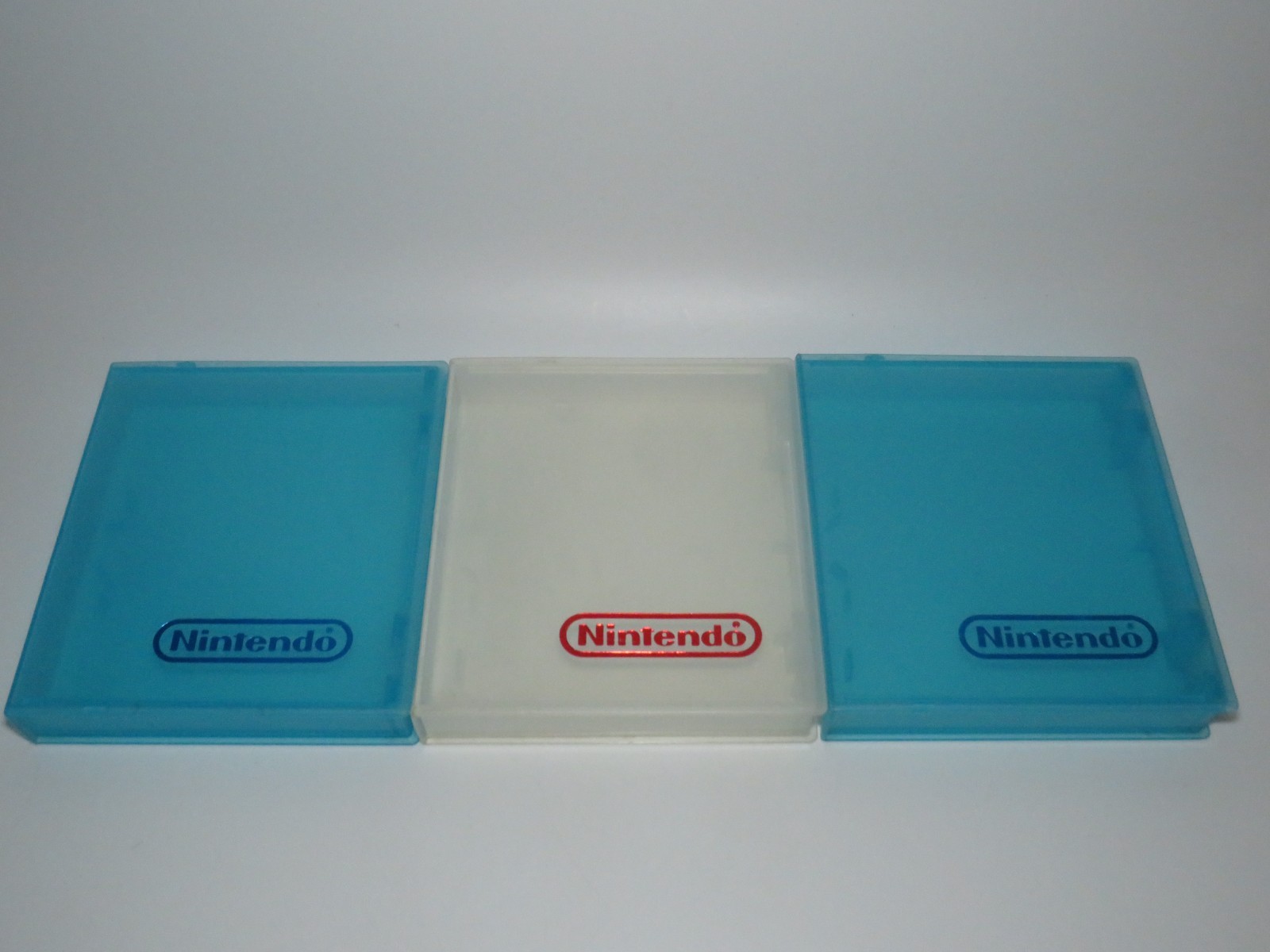 Lot Of 3 Nintendo NES Hard Clamshell Storage Cases