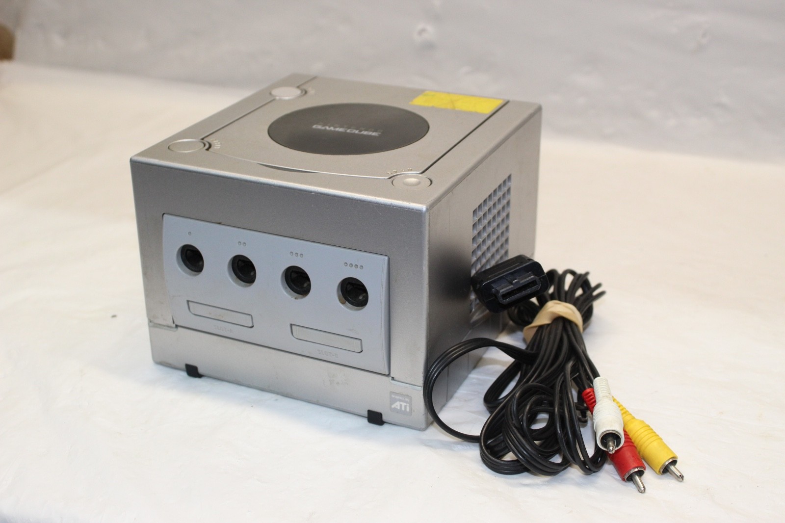 Nintendo GameCube Console Gaming System Only DOL-001 Silver RS