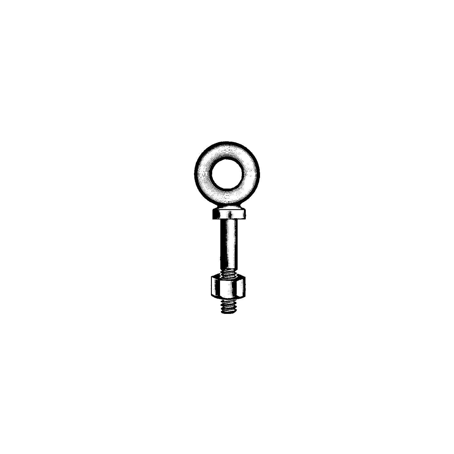 Chicago Hardware 84055 Shoulder Eyebolt, Galvanized