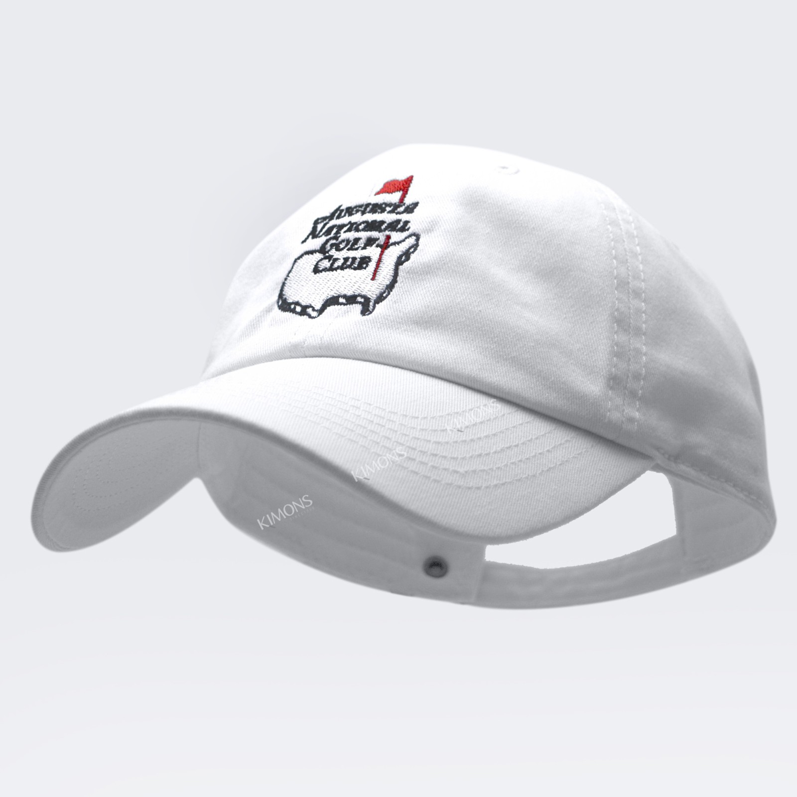 Augusta National Style Masters Golf Hat White Dad Cap Adjustable Embroidered New