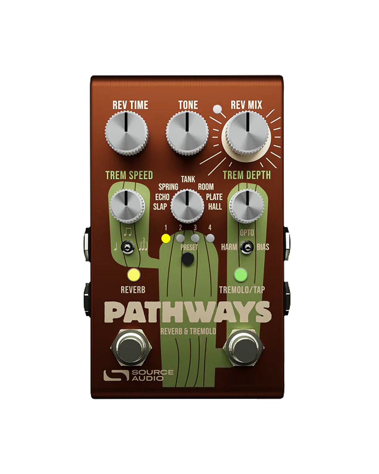 Source Audio Pathways Reverb & Tremolo Pedal