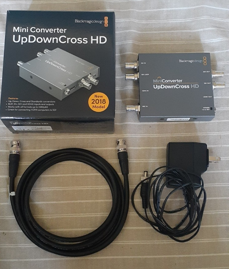 Blackmagic Design Mini Converter UpDownCross HD Video SD to HD