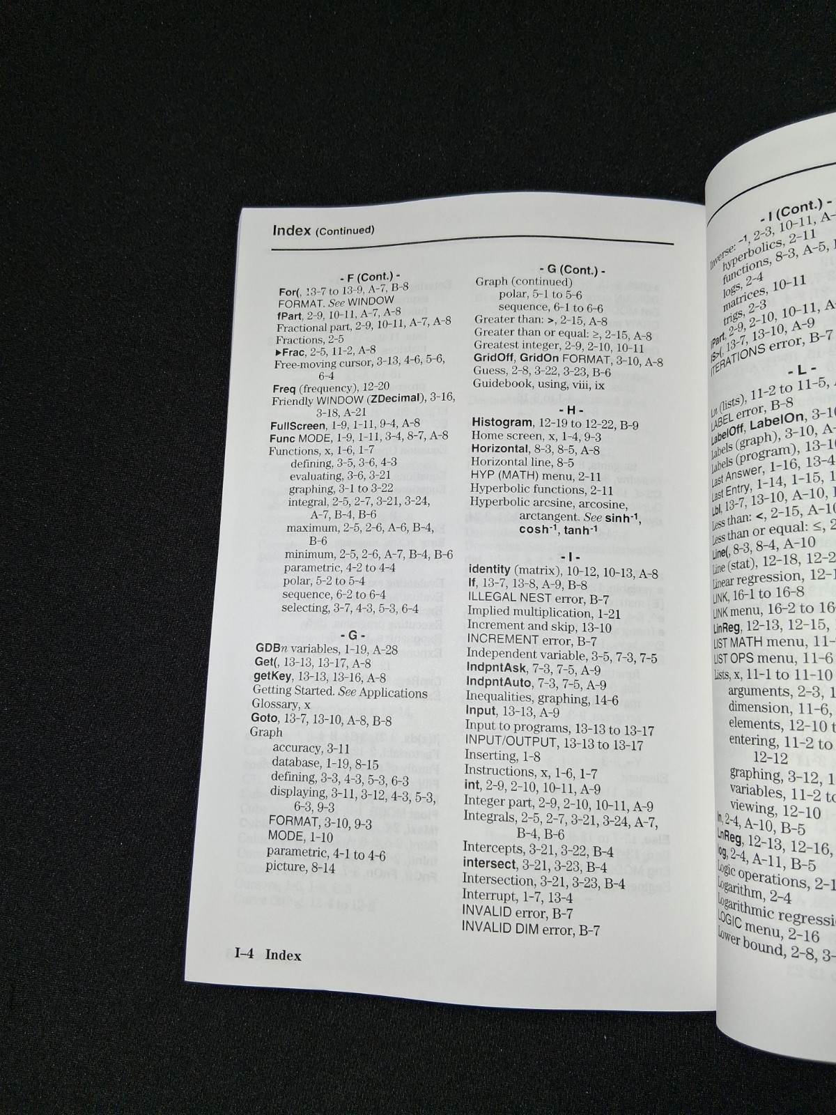 Texas Instruments TI-82 Graphing Calculator Guidebook Manual 1993