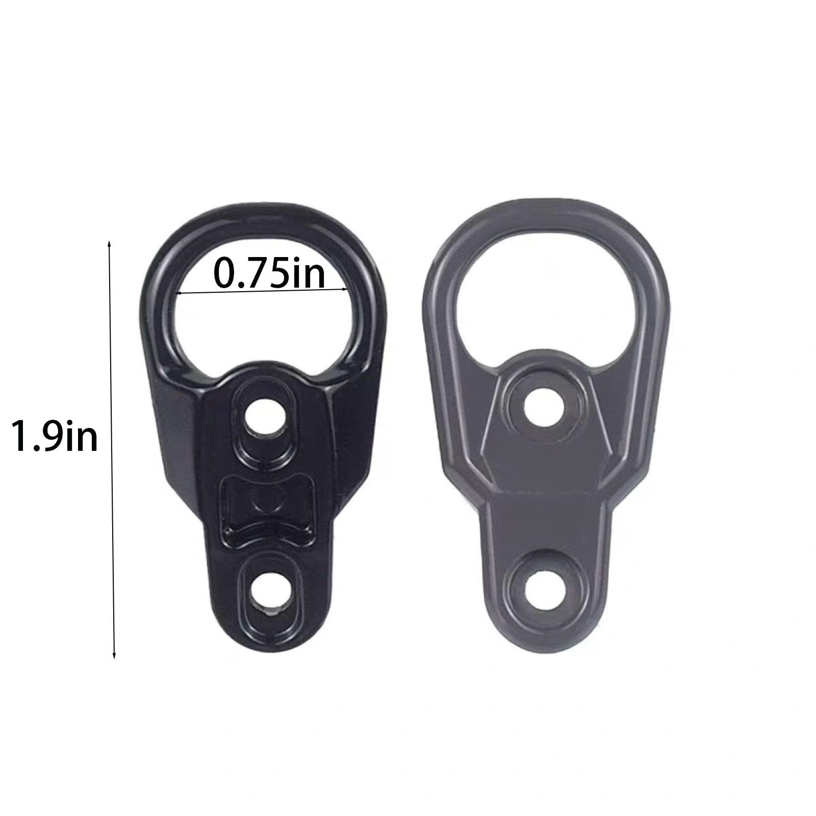 2Pcs MLOC Sling Mount -Mlok Accessories for Two Point and Traditional Sling