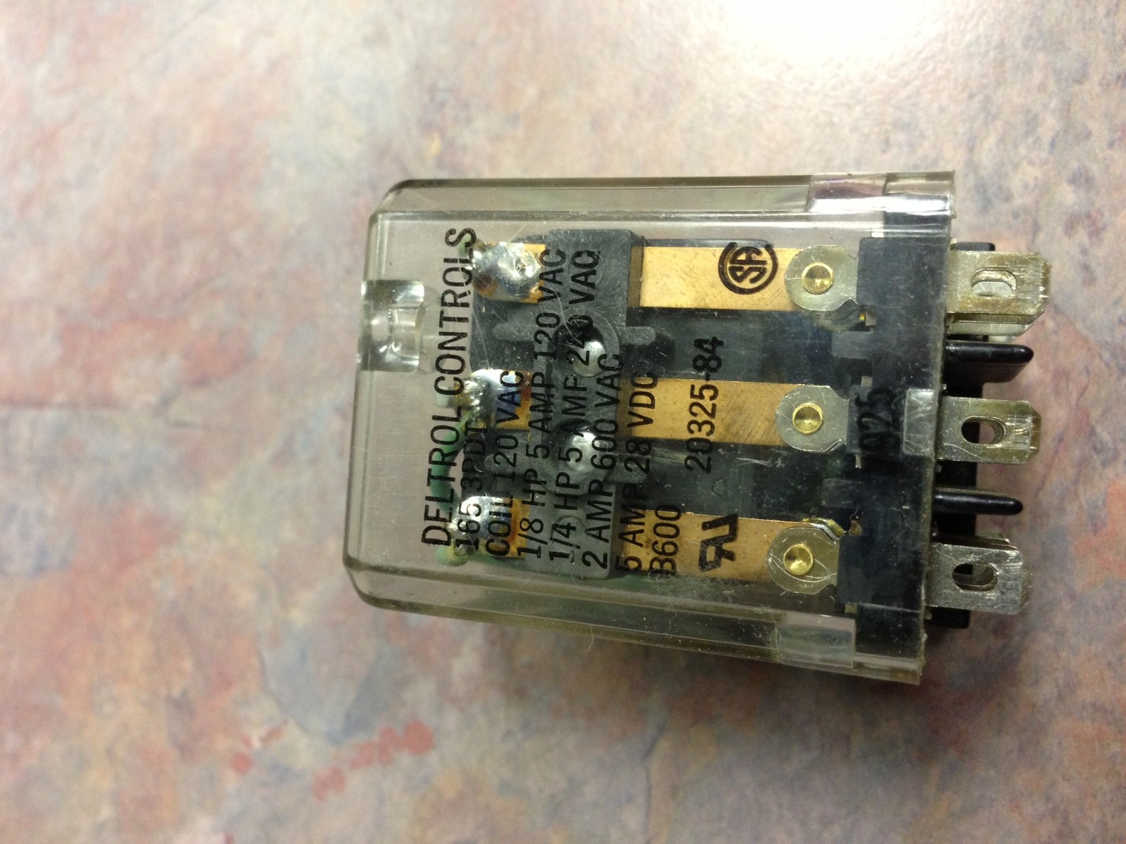 165 3PDT Deltrol Controls Relay 120VAC