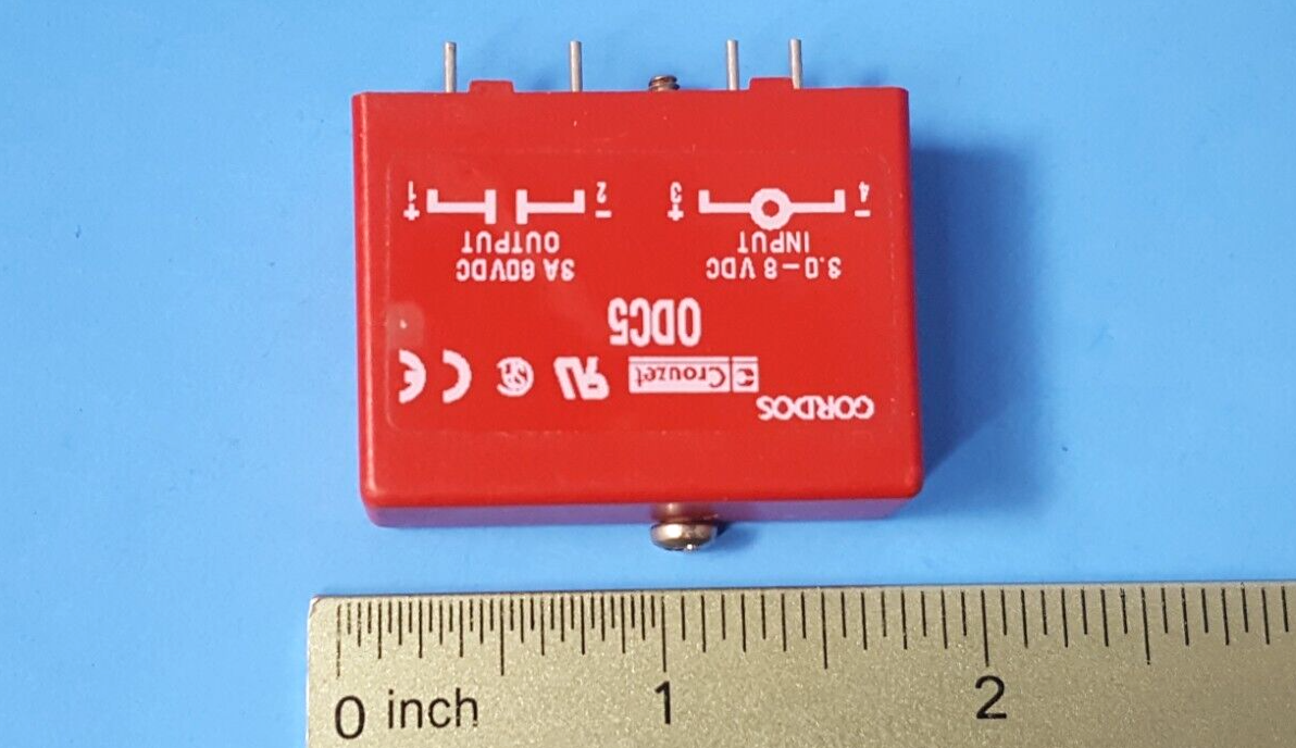 (One piece) Solid State relay, ODC5, Gordos, SSR, 60VDC, 3A, Input 3-8VDC