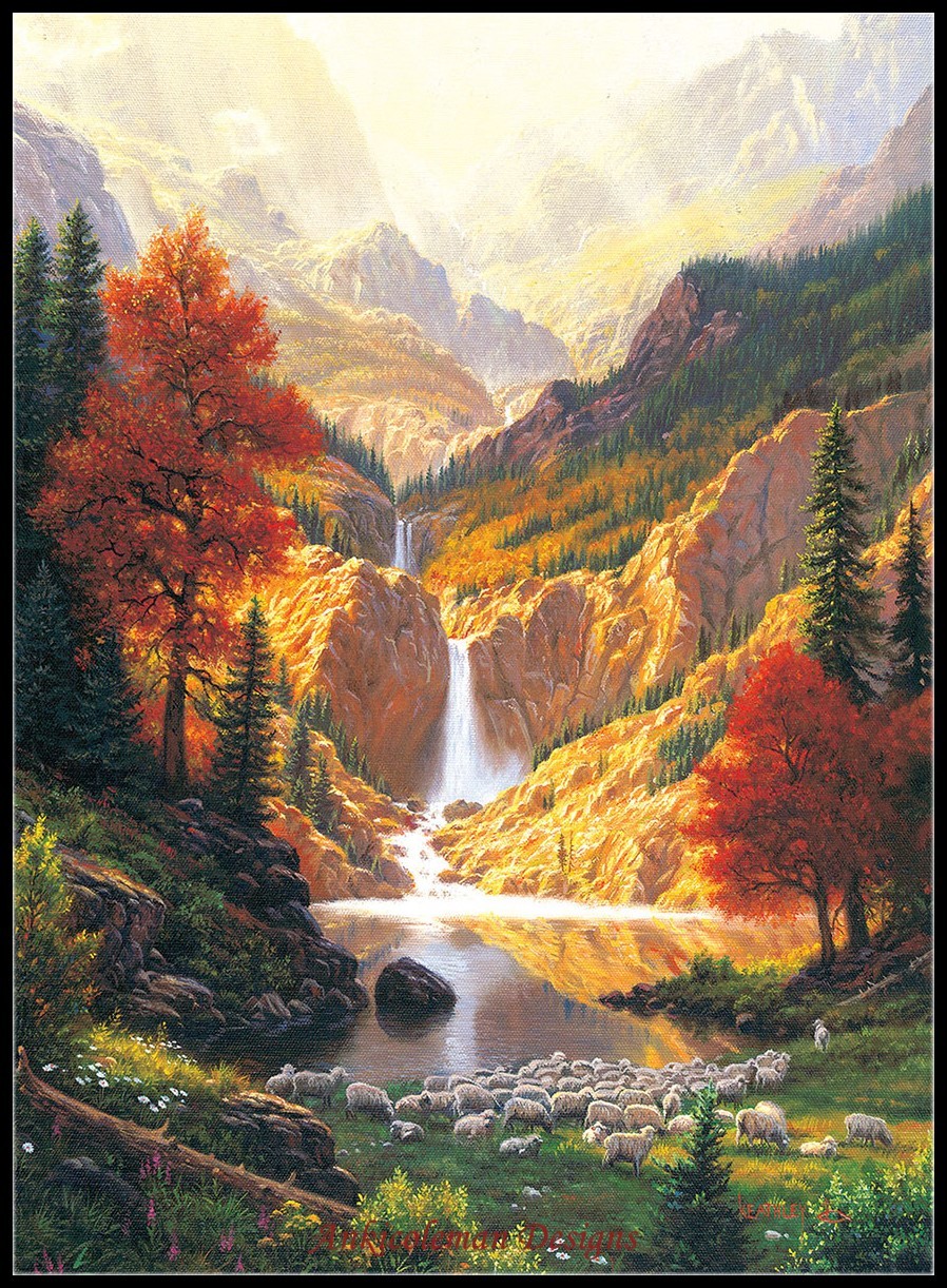 Chart Needlework Crafts DIY - Counted Cross Stitch Patterns - Still Waters