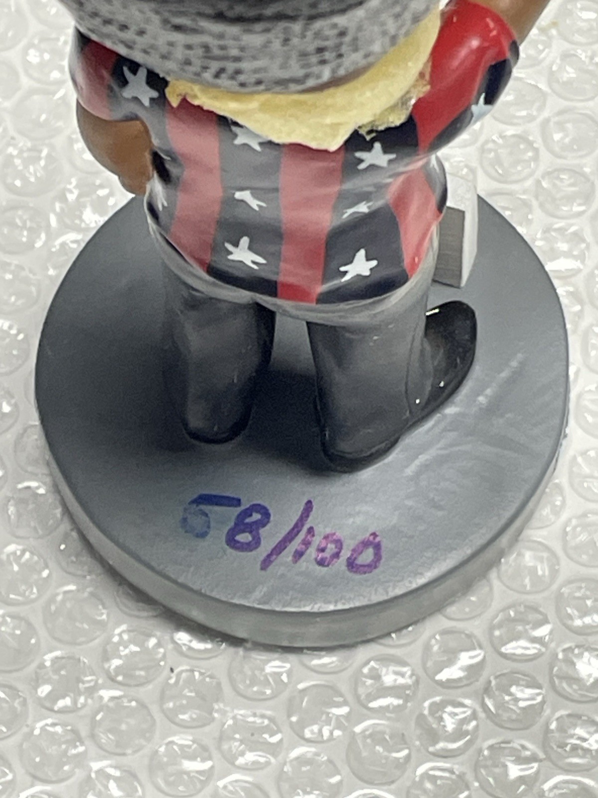President Obama 58/100 Flag bobblehead With Box ,New! 50% Off Tees/Hats!
