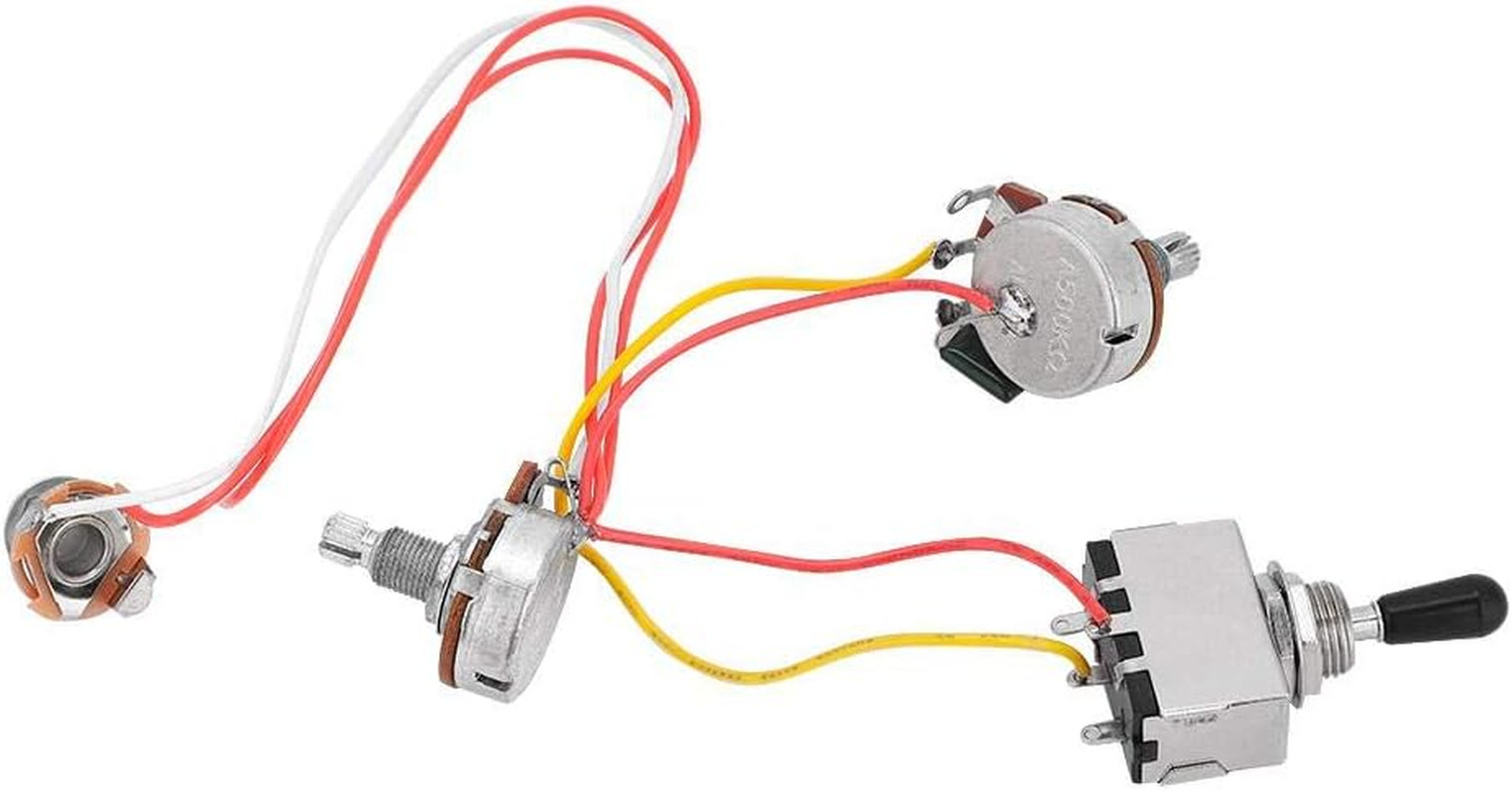 Guitar Wiring Harness, Guitar Prewired Harness Humbucker Wiring Harness Prewired