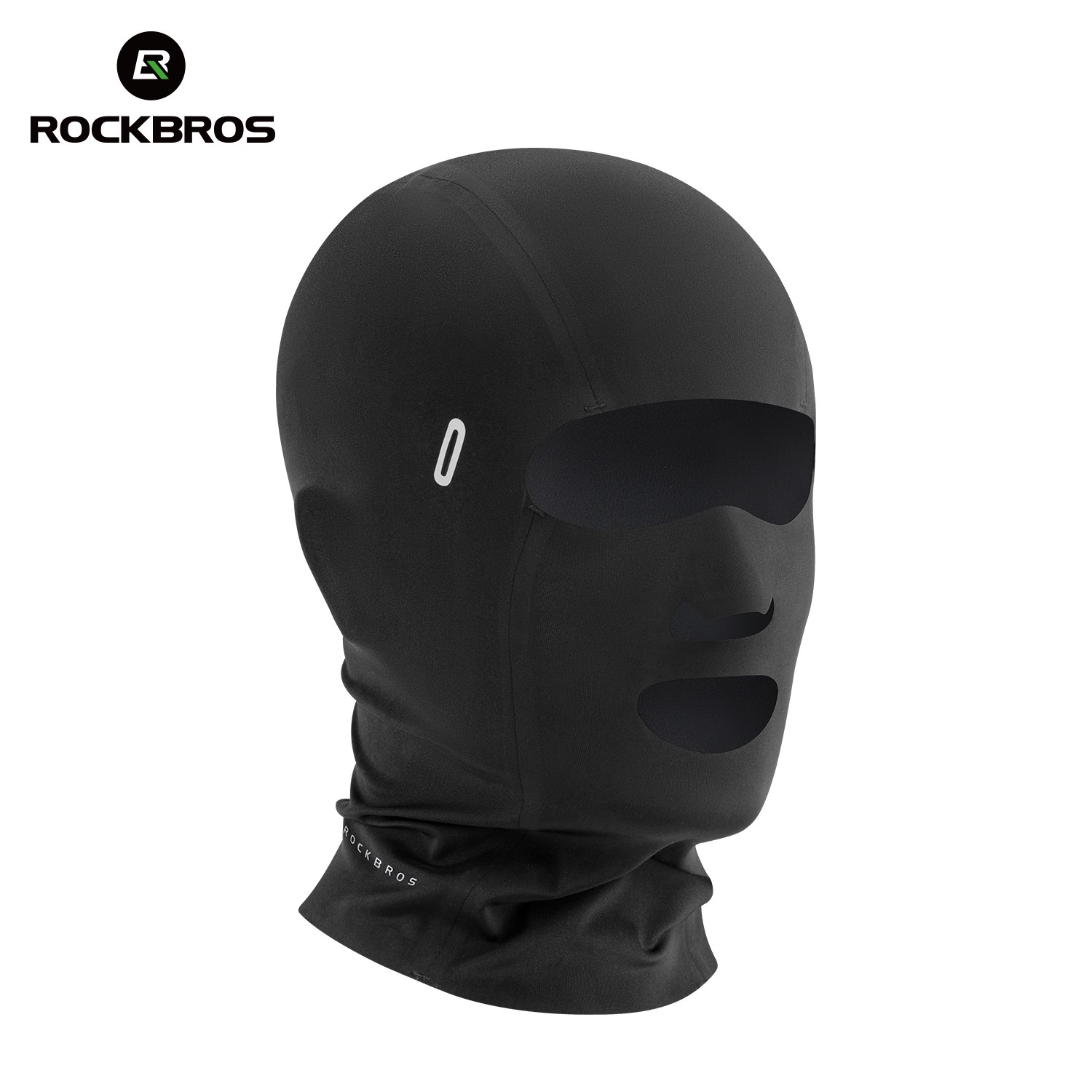 ROCKBROS Summer Balaclava Breathable with Eyeglasses Hole Ice Silk Face Mask