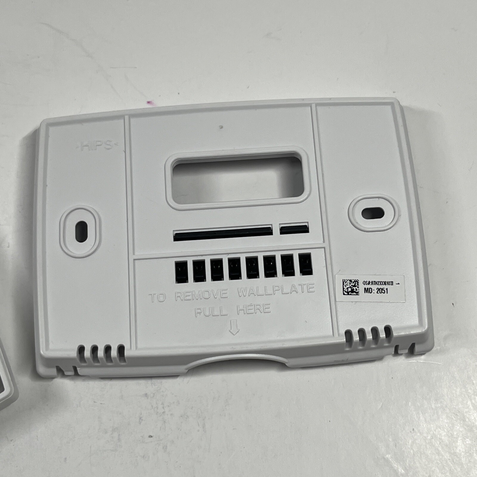 Honeywell Programmable Thermostat with Backlight TWO RTH2300B1038 MISSING SCREEN