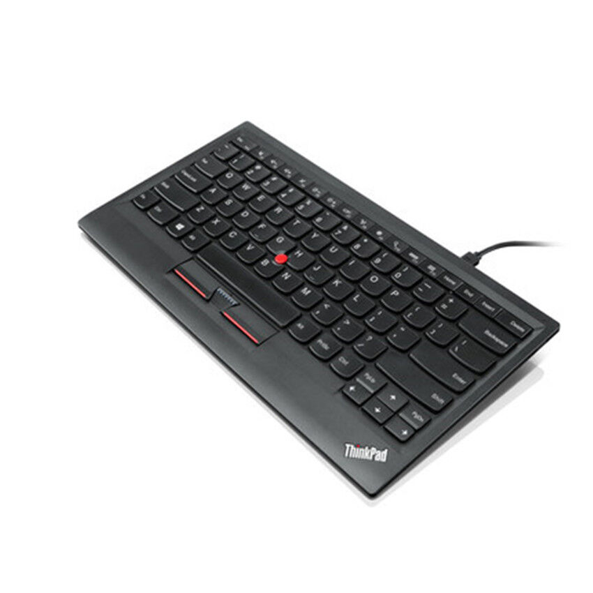 Used ThinkPad Compact USB Keyboard with TrackPoint - US English 0B47190