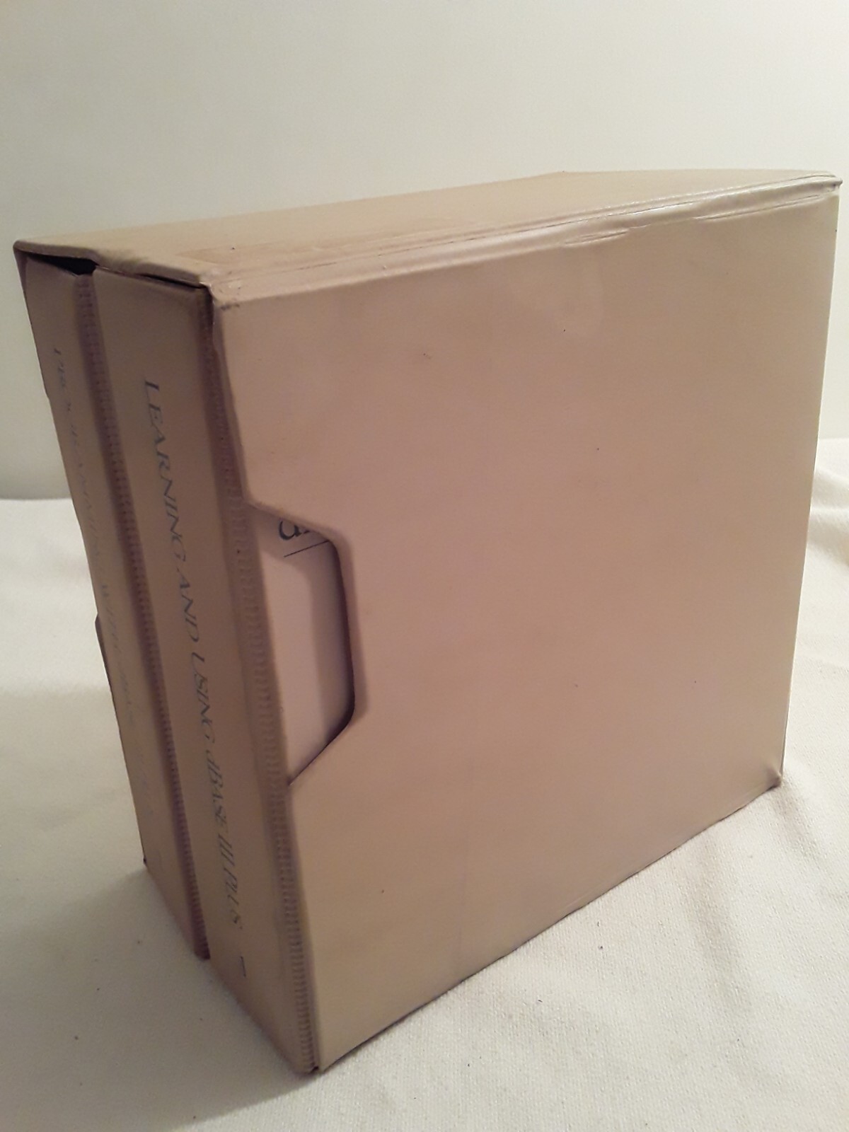 Vtg 1986 Ashton-Tate Learning & Using dBase III Plus IBM DOS Software Manuals