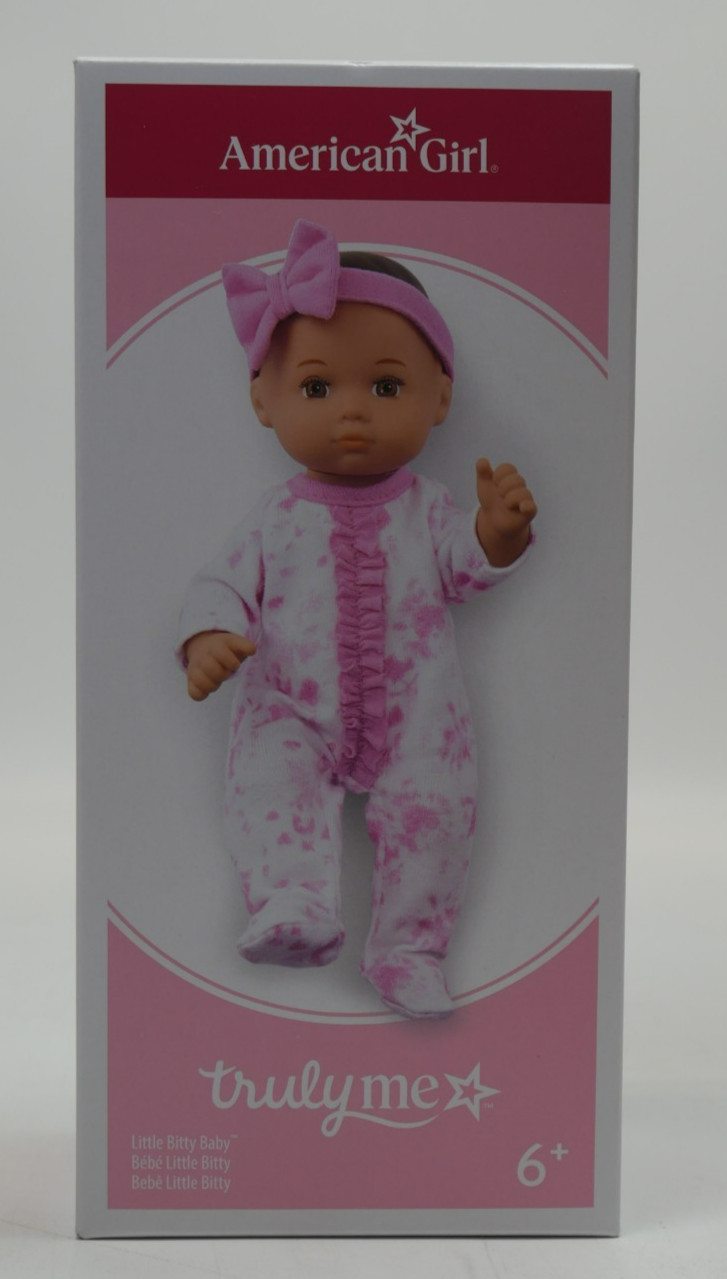 American Girl Little Bitty Baby Doll 7.75” Blonde Hair/Blue Eyes Truly Me NIB