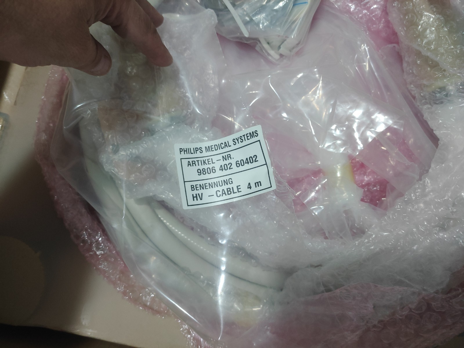 Philips Systems – Cable (4 M) Part Number: 9806 402 60402