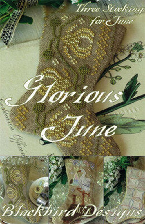 Glorious June by Blackbird cross stitch pattern