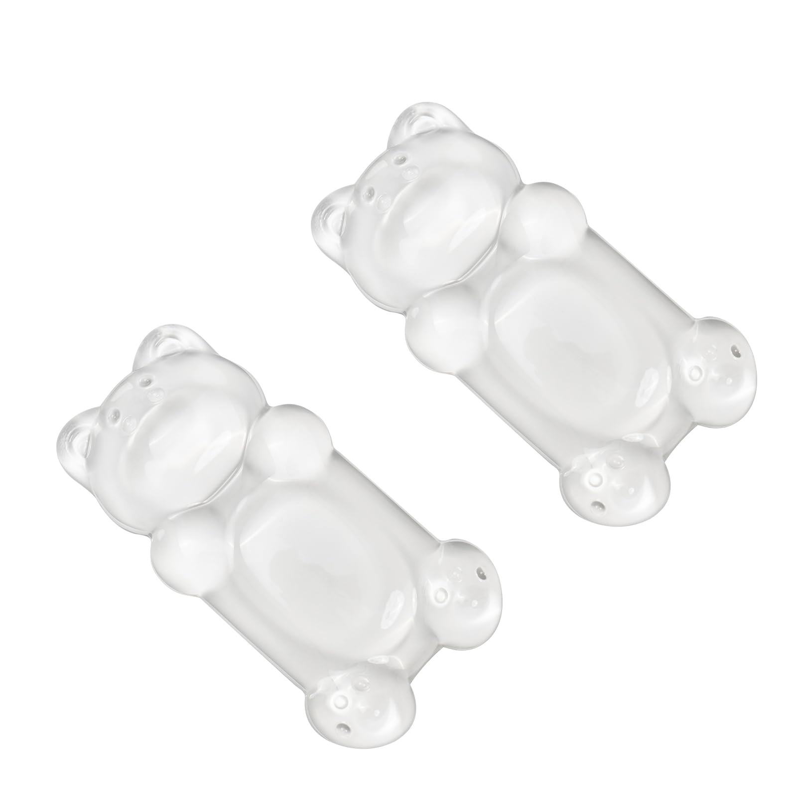 2 PCS Cute Bear Mouse Wrist Rest Ergonomic Silicone Gel For Typing And Gaming