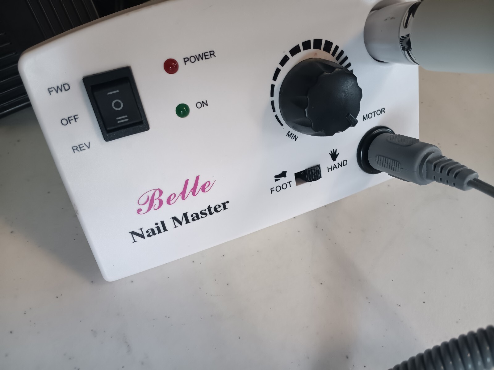 Nail Drill / Belle  Professional Commercial model with foot pedal