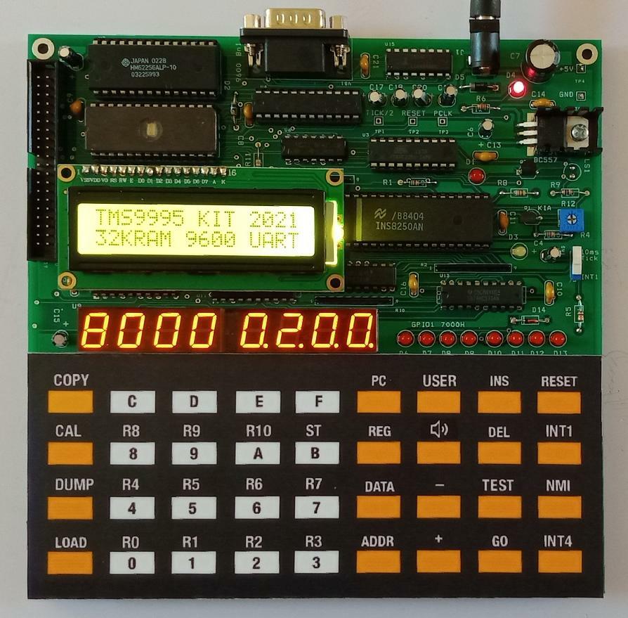 TMS9995 Microprocessor Kit