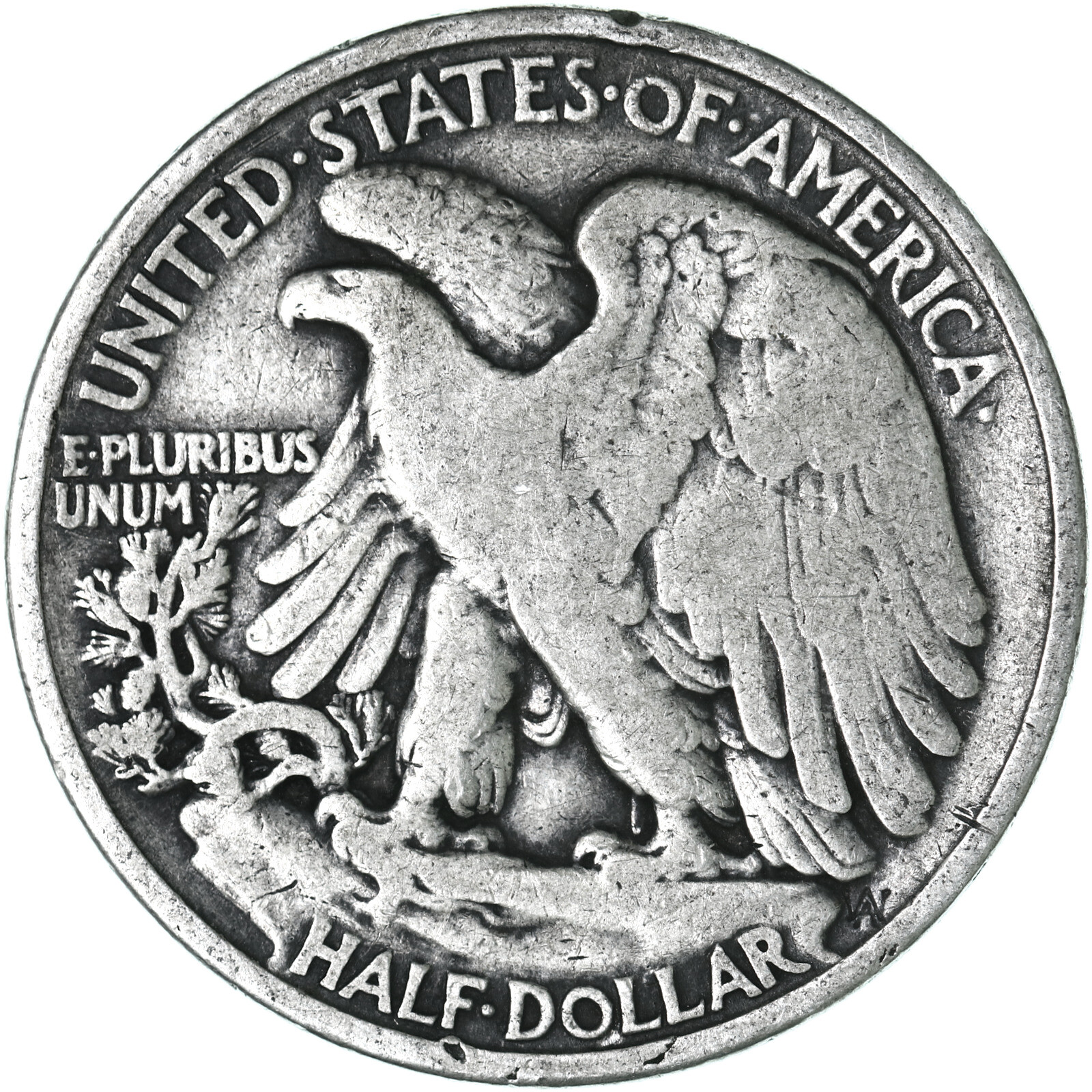 1936 (P) Walking Liberty Half Dollar 90% Silver Fine FN