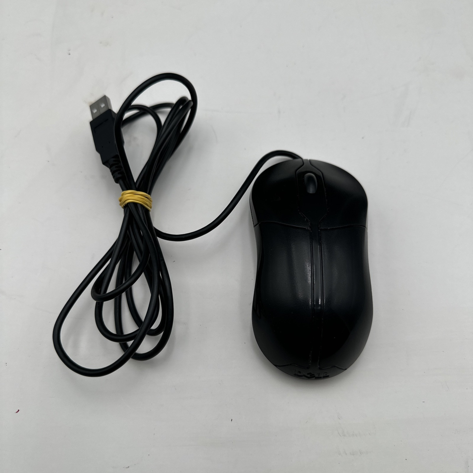 Genuine Dell MOC5UO 0XN967 USB Optical Scroll Mouse - Black