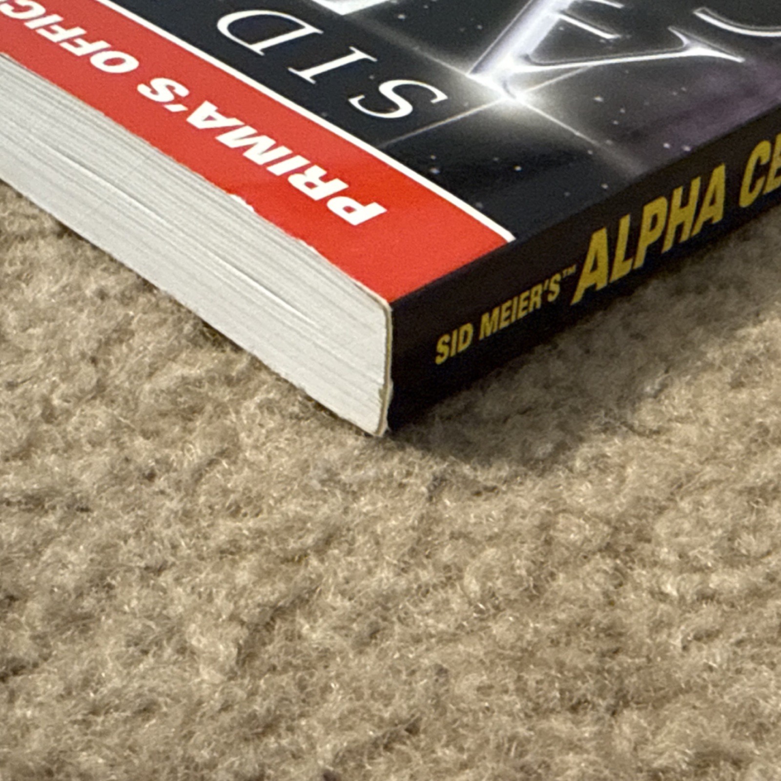 Prima Games Sid Meier's Alpha Centauri Strategy Guide Full-Color Map Poster 1999