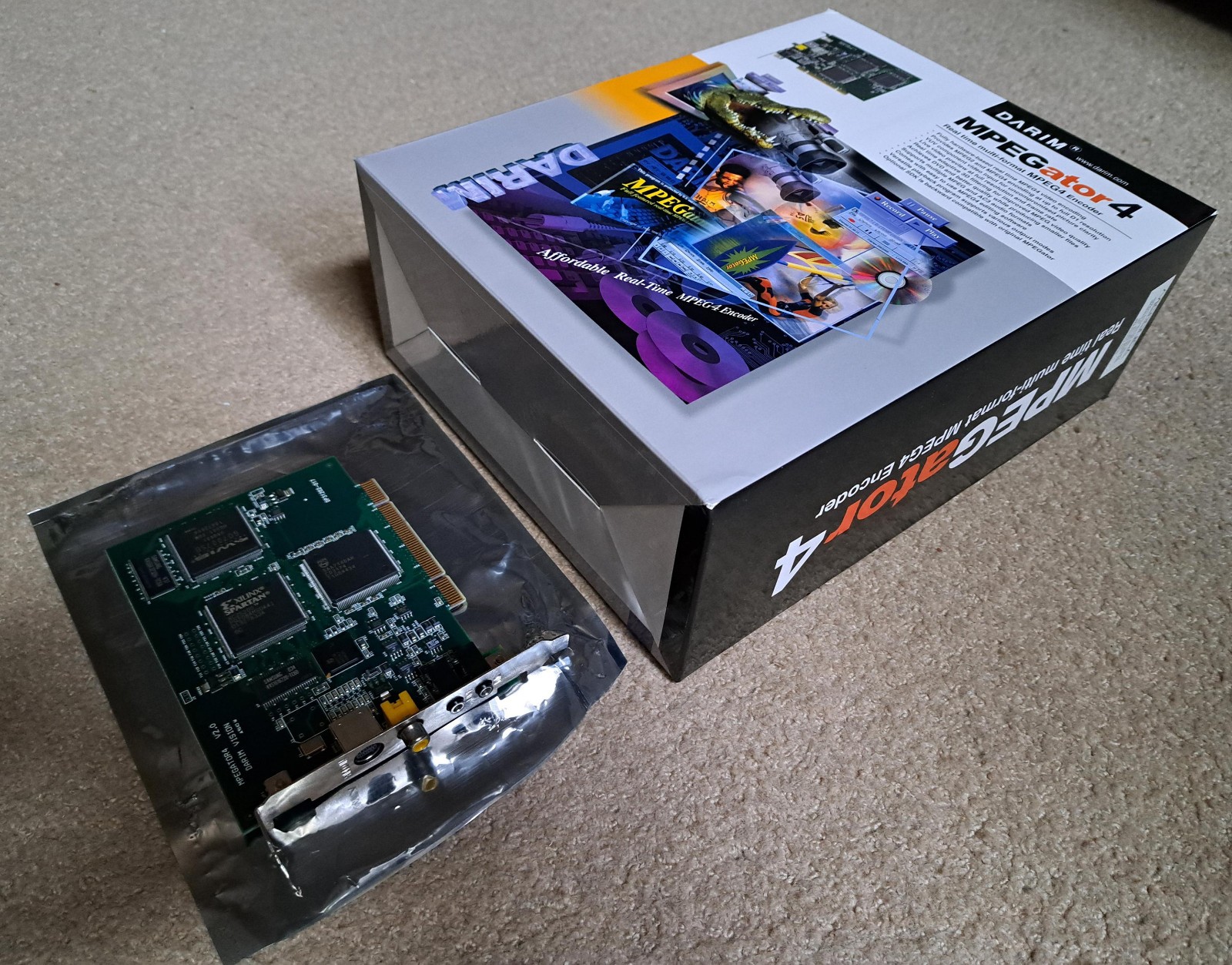 NEW! Darim MPEGator4 Video MPEG Capture and Streaming Card.Professional Quality!