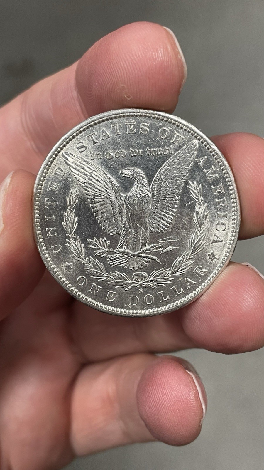 1890-S Morgan Dollar $1 BU -90% Silver