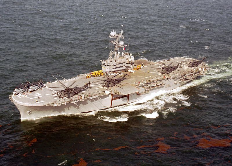 USS INCHON 8X10 PHOTO NAVY US USA MILITARY LPH-12 SHIP AMPHIBOUS ASSAULT