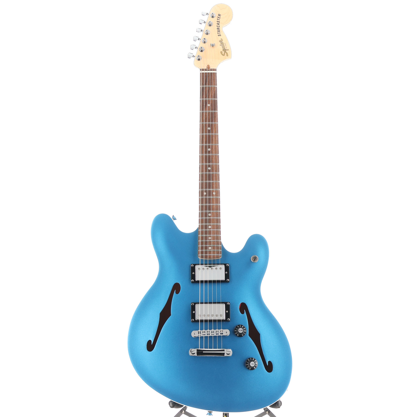 Squier Affinity Starcaster Deluxe, Lake Placid Blue (RP)