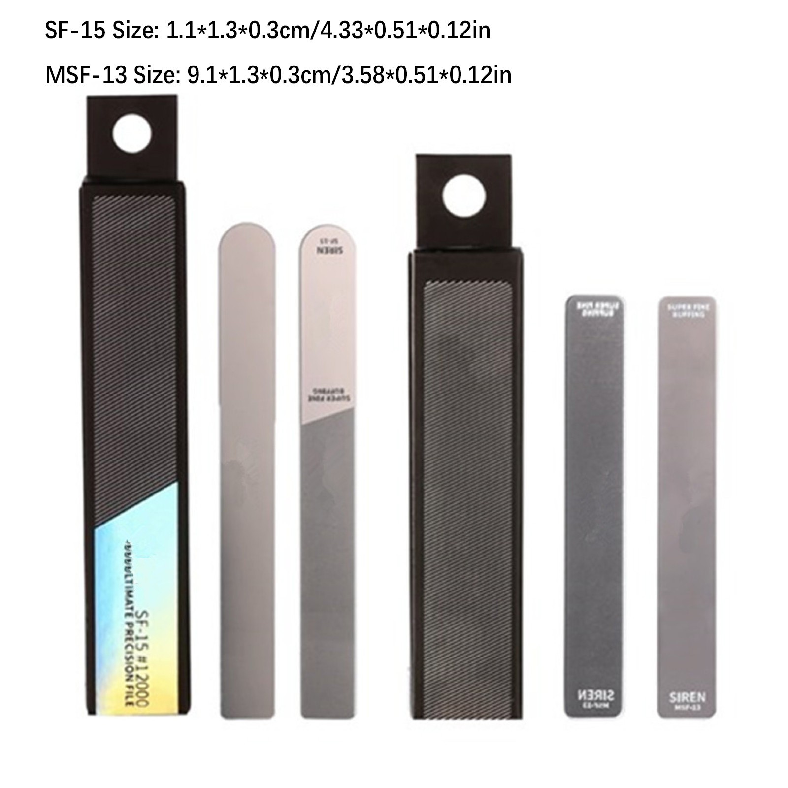 SF-15 MSF-13 Handmade Precision Glass File Knife Model Grinding Polishing Tool,