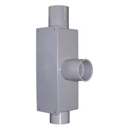 Cantex 5133570 Conduit Outlet Body, Pvc, Trade Size 3In