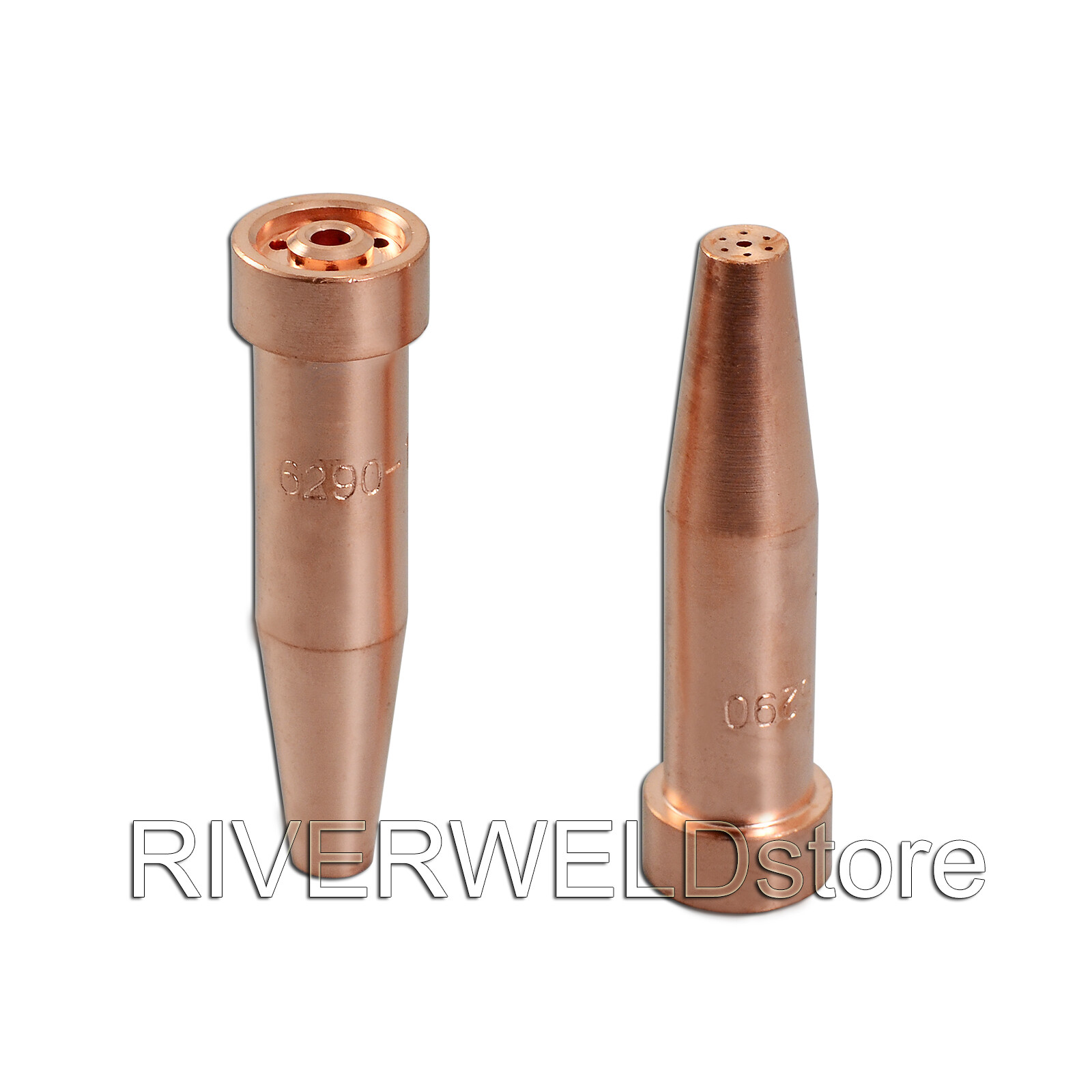 RIVERWELD Oxy-Aceletylene Cutting Tip 6290-1 fit Harris style Welding Torch 2pk