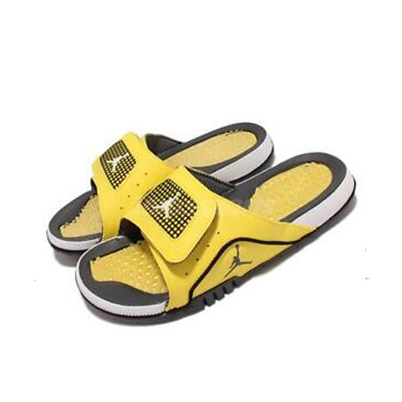 Nike Air Jordan Hydro 4 Retro Yellow Lightning Men's Slides DN4238-701
