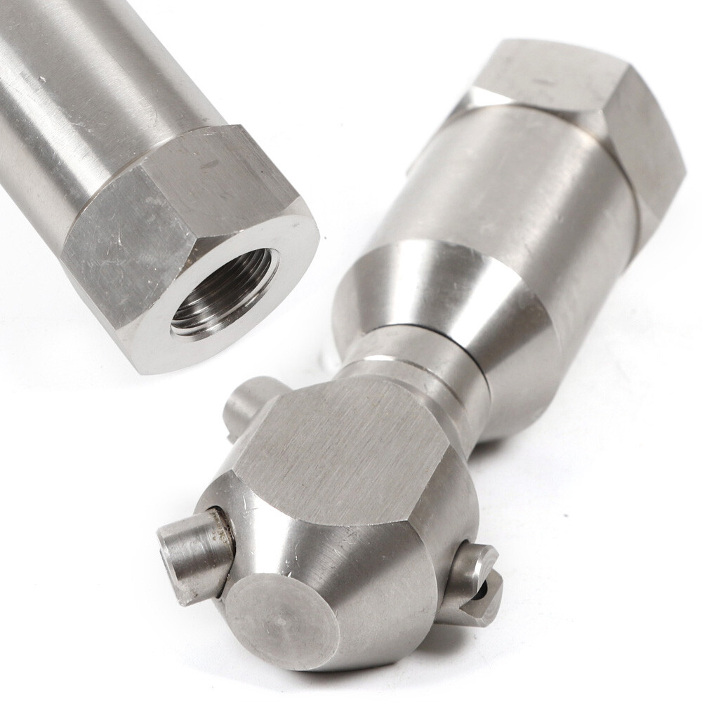 18250 Stainless Steel Rotary Cleaning Nozzle 1/2" Thread For Tanks Barrels