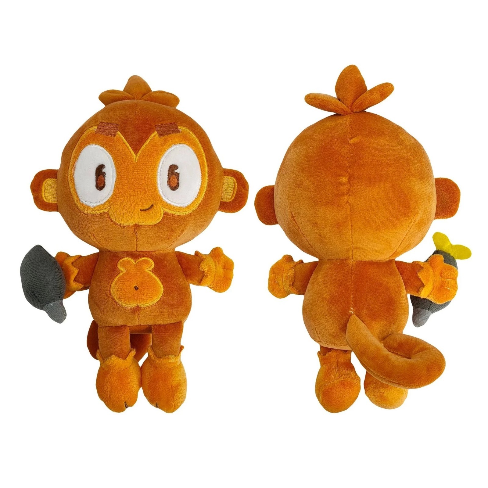 20cm Dart Monkey Plush Toy, Bloons TD Monkey Stuffed Doll, Cute Game Gift**