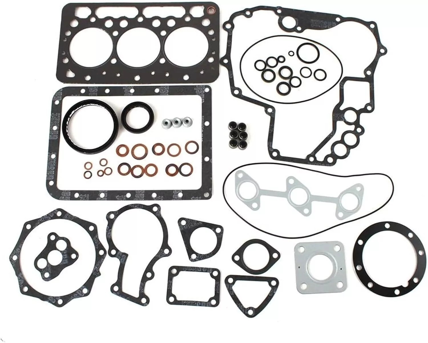 Overhaul Full Gasket Set Kit & Head Gasket Cylinder For Kubota D662 Engine