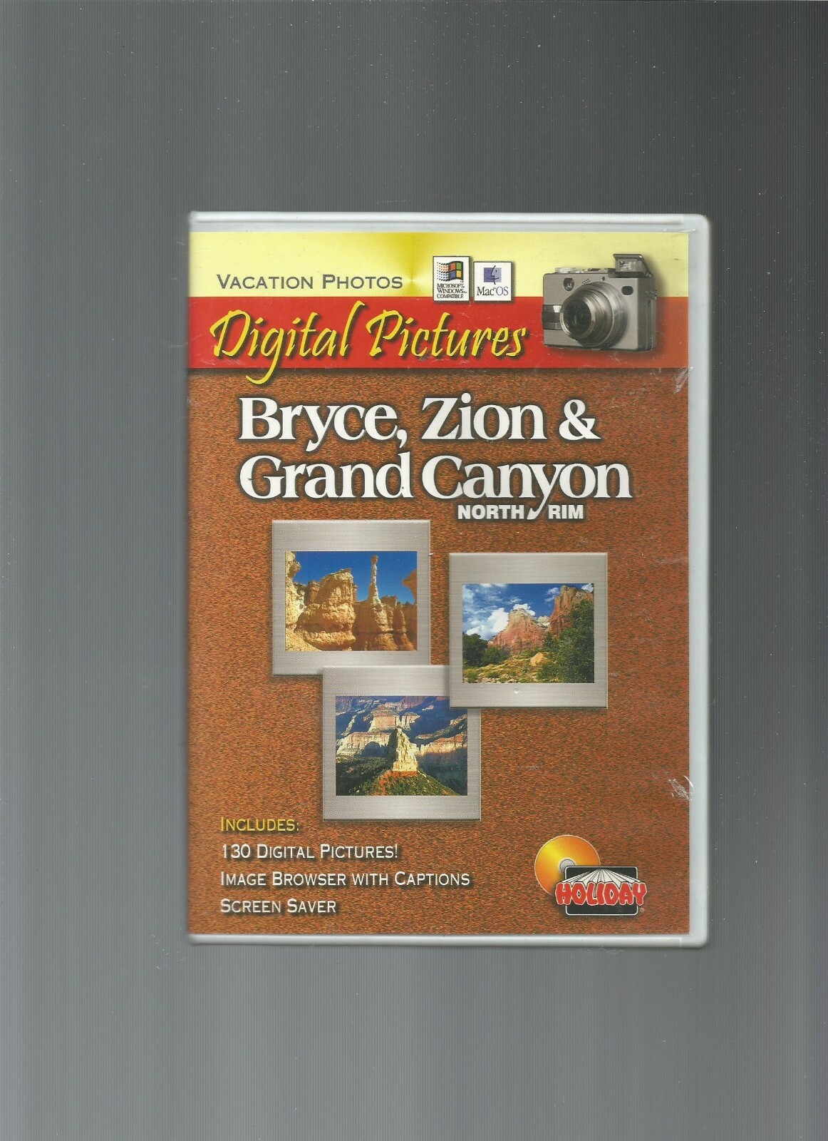 Digital Pictures: Bryce, Zion & Grand Canyon the North Rim (Win/ Mac), VG