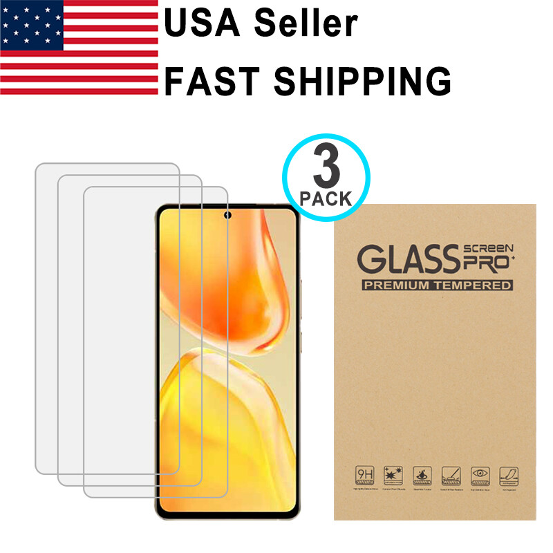 3PACK Tempered Glass Screen Protector for TCL 50 XL 5G/50 XE/50 LE