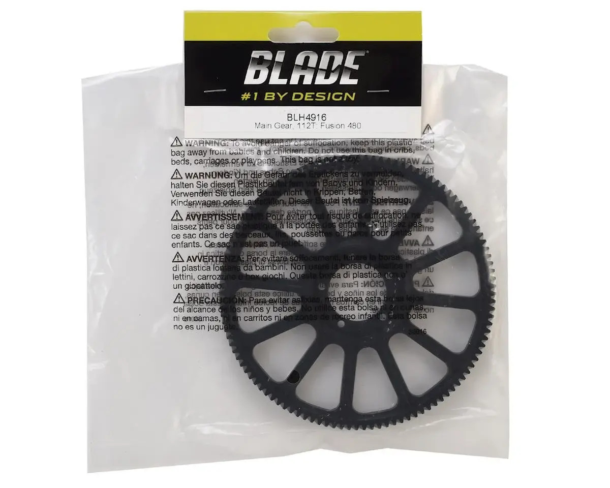 BLH4916 Blade Fusion 550 Main Gear (112T)