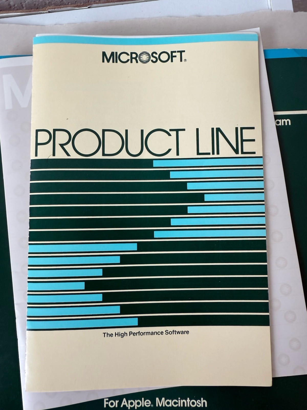 Microsoft MULTIPLAN Electronic Spreadsheet Program Apple Macintosh No Floppy